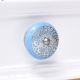 Turquoise Strewn Flat Knob